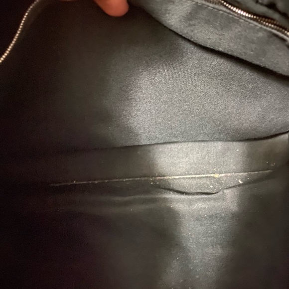 HERMES PARIS Fourre Tout MM Tote Bag Black Canvas Made in France - Picture 7 of 9